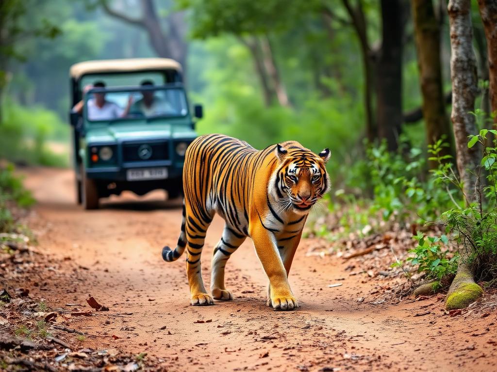 Tiger at Kanha National Park, Madhya Pradesh